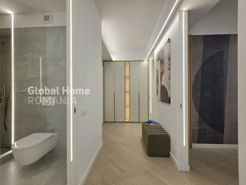 Pipera Designer Finishes  3 Rooms Apartment + Terrace + Parking  Cortina North Pipera